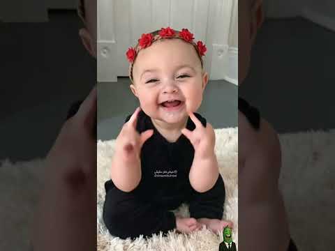 طفلة سوريا بعمر شهرين ترقص على اغنية ليكي عقلي طاير فيكي😍💃