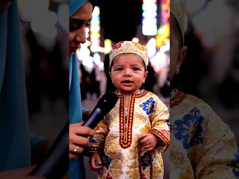 طفل بعمر شهر يصدم المذيعة عند سؤاله من بجوز له الافطار في رمضان 😨