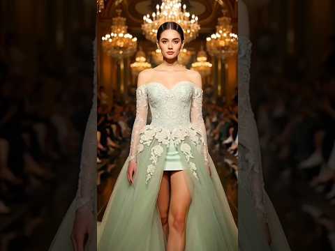 NEW Sage Green Luxury Ball Gown Collection 2026 – Elegant Lace Princess Dresses 👗👌