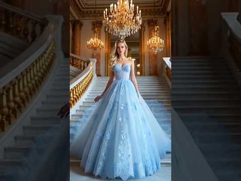 NEW 2026 Luxury Tulle Ball Gowns | Blush Pink, Sky Blue & Pink Princess Wedding