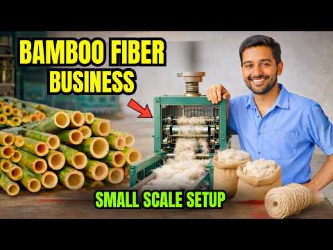 Bamboo Fiber Extraction Business – New Eco Business Idea