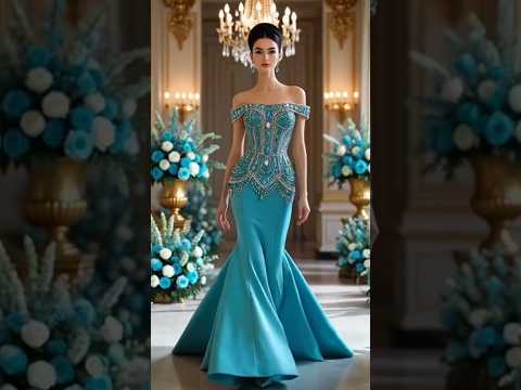 NEW Crystal Embroidered Mermaid Gowns 2026 | Luxury Trumpet Evening Dress Collection ✨️