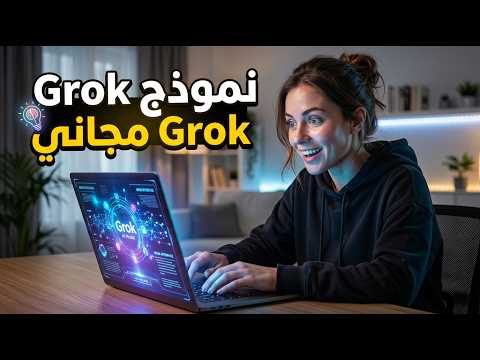نموذج Grok مجانا – انشاء فيديوهات بالذكاء الاصطناعي – بدون اشتراك