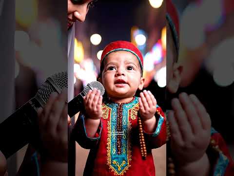 طفل بعمر أشهر يصدم المذيعة ويدعي في ليلة القدر والجمعة مثل الكبار 😨