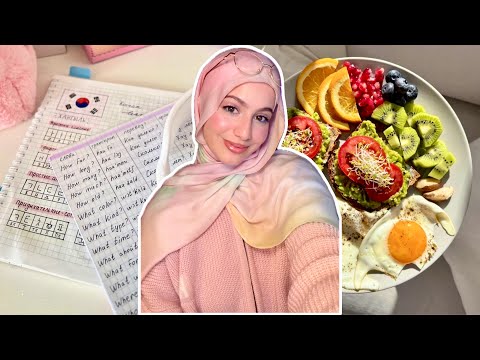 تعالوا شوفوا روتيني اليومي بالإنجليزي 🇺🇸