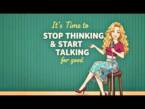 Stop Thinking Start Talking | Easy English Podcast for Conversation Practice B1 | Daily Life English