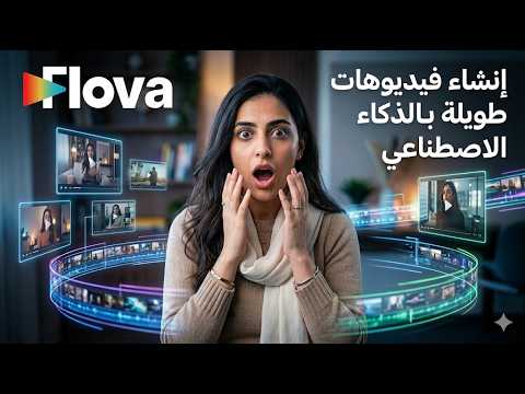 انشاء فيديو طويل باللغه العربية – عمل فيديو بالذكاء الاصطناعي