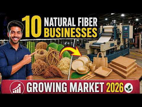 Top 10 High Demand Natural Fiber Manufacturing Business Ideas  | 2026 Market Analysis