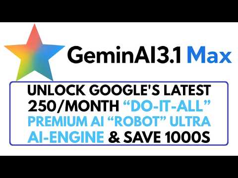 GeminAI3.1 Max Review Demo Bonus – Brand New “Do-It-All” Ultra AI Platform By Google