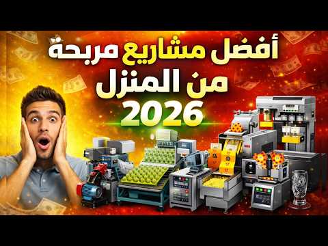 أفكار مشاريع منزلية برأس مال صغير | آلات بسيطة وأرباح كبيرة