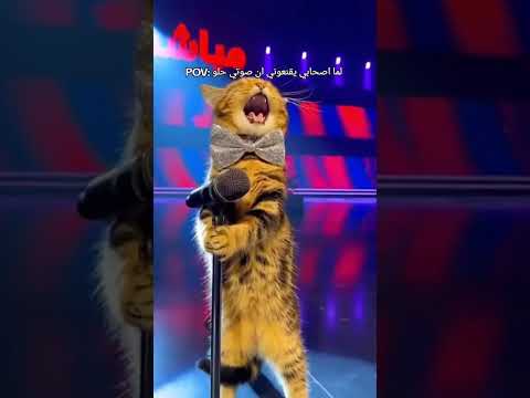 لما صحابك يقنعوك ان صوتك حلو