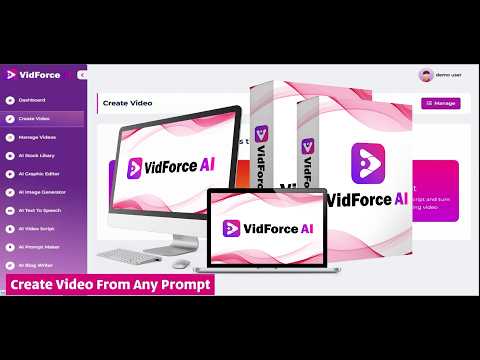 VidForce AI OTO & Bonuses – OTO 1 To 10 – OTOs Links – ALL 10 VidForce AI Upsell Details Here