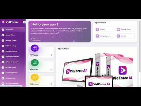 VidForce AI OTO 1 To 10, Bonuses – OTOs Links – ALL 10 VidForce AI Upsell Details Here