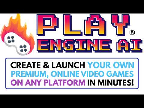 Play Engine AI Review Demo – Your Own Original Video Games Published On PlayStation, XBOX, Nintendo