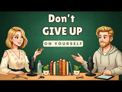 Don’t Give Up On Yourself | English Podcast for Easy English Conversation | Learn English Fast