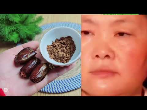 ضعيها على التجاعيد ستختفي فورا‼️بالقهوة على التمر ‼️تبييض فوري واخفاء التجاعيد ‼️