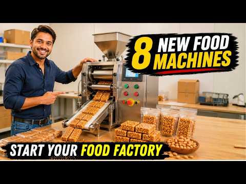 8 Small New Machines to Start Your Own Food Factory!
