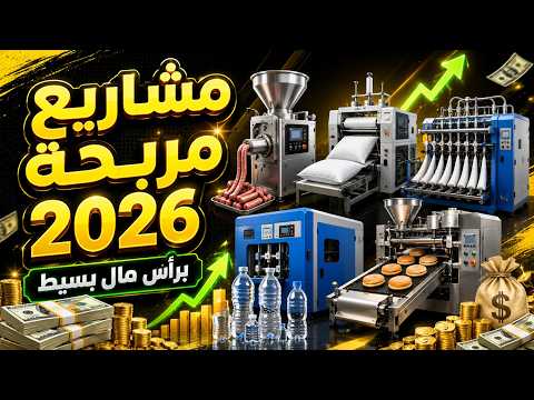 أفضل 10 مشاريع صغيرة مربحة 2026 | أفكار مشاريع ناجحة برأس مال بسيط من المنزل