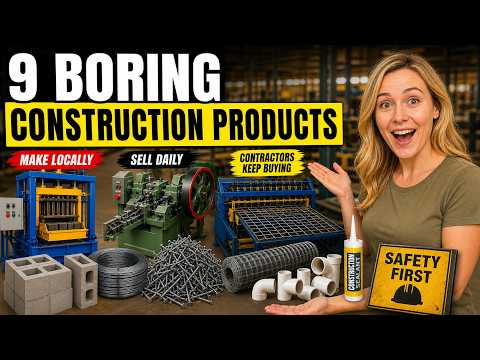 9 Products Every Contractor Burns Through — And the People Getting Paid to Make Them Locally