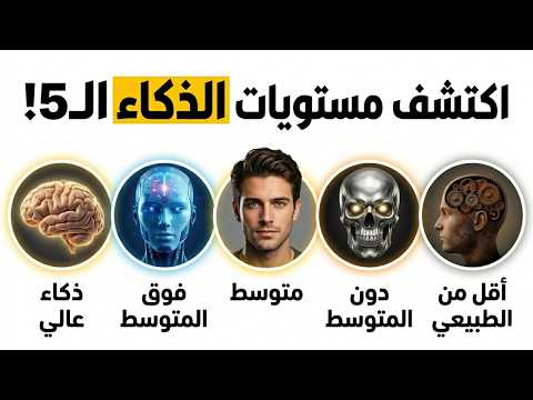في 8 دقائق: اكتشف مستويات الذكاء الـ5! (اعرف مستواك الحقيقي)