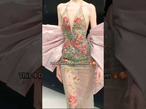 when fashion meet imagination🥹❤️#fashion #runway #dress #shortvideo #viralvideo #ytshorts