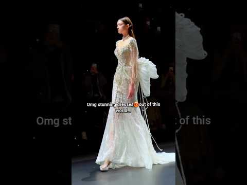 Most Stunning Runway Dresses Ever💗👑#fashion #couture #runway #dress #shortvideos #viralvideo
