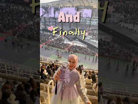 فلوج حفله بي تي اس الجزء الأول🤭💜🇰🇷 #bts #concert #vlog