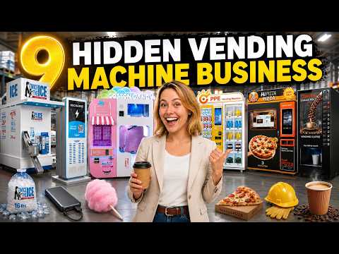 9 Hidden Vending Machine Businesses Nobody Talks About