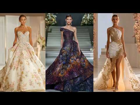 Pearlwork & Lace Couture | Luxe Dress Showcase | Lady Vibe AI