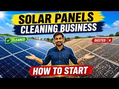 New Business Opportunity: Solar Panel Cleaning | Is It Profitable?
