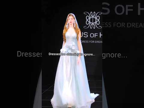 Dresses too stunning to ignore✨️😍#fashion #runway #dress #shortvideo #viralvideo #hautecouture