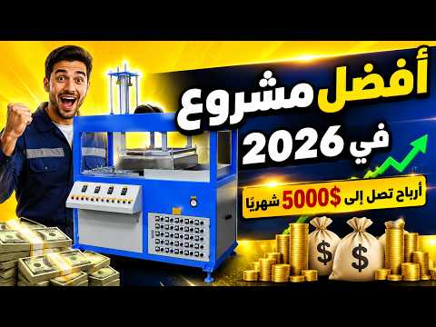 أفضل مشروع في 2026 | دراسة جدوى المشروع | أرباح تبدأ من 5,000 دولار شهريًا